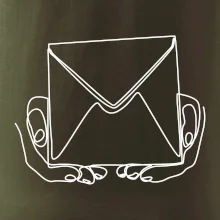 Obálka pôšták jedným ťahom