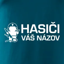 Hasiči postavička - vlastný nápis