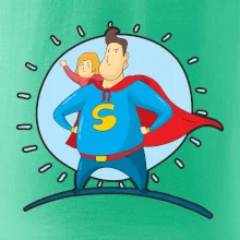 Táta superman - dievča