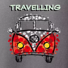 Traveling kreslené auto (lulu_art)
