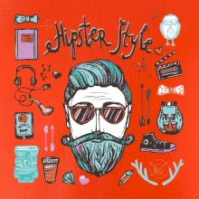 Hipster style Hipster style
