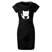 Mačka drží srdce Mačka drží srdce