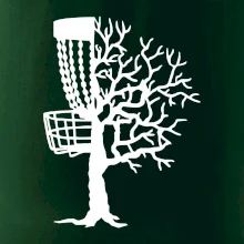 Disc golf pozor strom