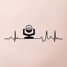 Ekg osvetľovač - robo hlava