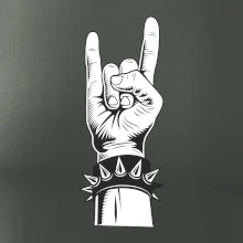 Rock ruka s náramkom