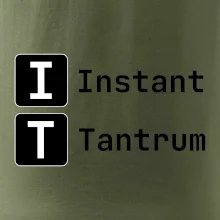 IT Nápis Instant Tantrum