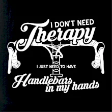 I don't need therapy handlebars in my hands