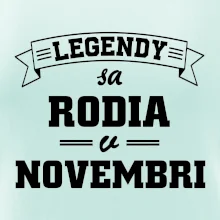 Legendy sa rodia v novembri