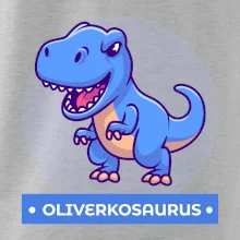 Dinosaurie mená - modrý dinosaurus