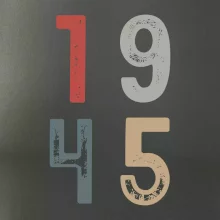 Vintage číslica 1945