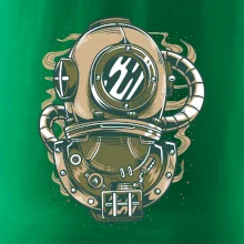 Starý potápačský skafander