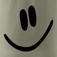 Emoji bez obrysu - usmev