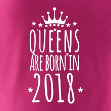 Queens are born in 2018