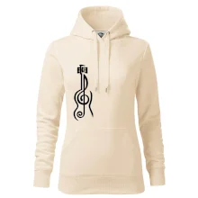 Husľový kľúč gitara