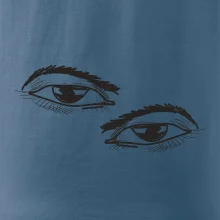 Párový motív - oko prižmúrené