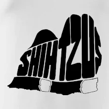 Shih-tzu - nápis v tele Shih-tzu - nápis v tele
