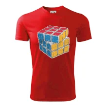 Rubikova kocka kreslená