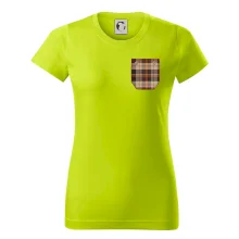 Flanelové triko hnědé