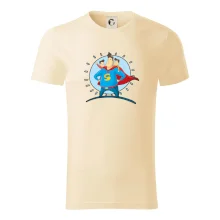 Otec superman - chlapec a chlapec Otec superman - chlapec a chlapec