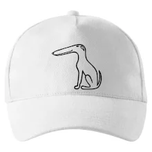 Barzoj obrys čierny