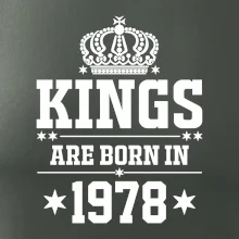 Kings are born in 1978 Kings are born in 1978