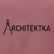 Architektka nápis