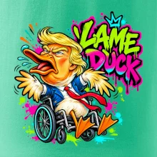 Trump lame duck graffiti