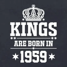 Kings are born in 1959