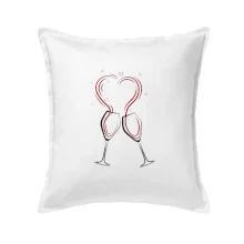 Víno je láska - srdiečka