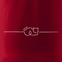 Mačka linka kreslená