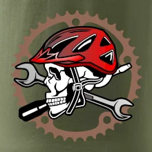 Lebka biker opravár Lebka biker opravár