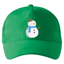 Snehuliak so šálom