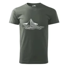 Letná romantika - papierová loďka