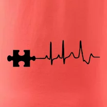 EKG puzzle rozpojené