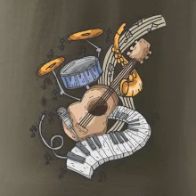 Hudobné nástroje v notách