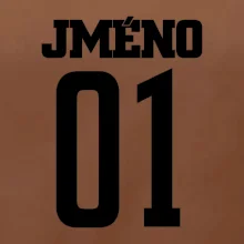 Futbalový dres - vlastné meno a číslo