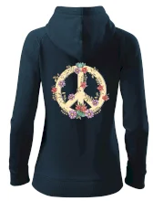 Peace symbol pieskový