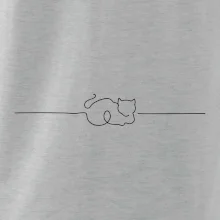 Mačka linka kreslená