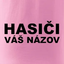 Hasiči nápis (názov zboru - vlastný nápis)