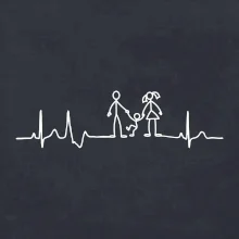 EKG rodina a jedno dieťa EKG rodina a jedno dieťa