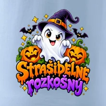 Strašidelne rozkošný duch s tekvicami