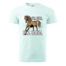 Eat Sleep Ride Repeat Western