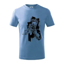 Fotograf kreslený ceruzkou