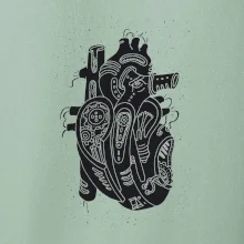 Steampunk ľudské srdce