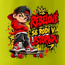 Novembroví rebeli sa rodia na skateboarde