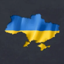 Ukrajina vlajka mapa Ukrajina vlajka mapa