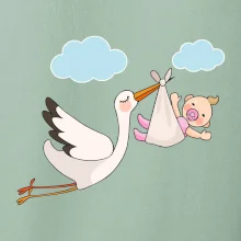 Bocian čakáme bábätko - dievča