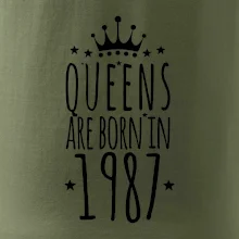 Queens are born in 1987