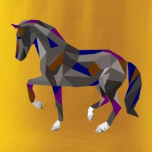 Kôň geometria farebný
