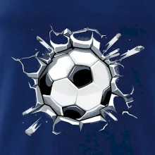 Futbalová lopta v triku Futbalová lopta v triku